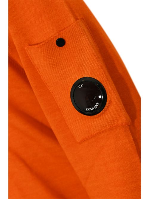 Maglione girocollo in lana merino Russet Orange C.P. COMPANY | 19CMKN024A003247F434